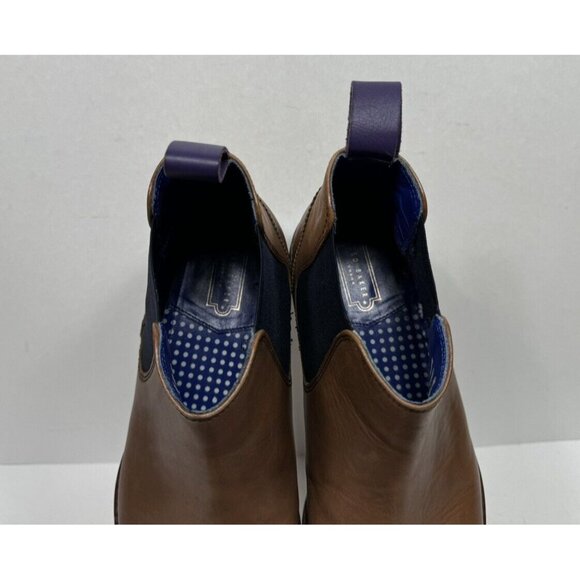 Ted Baker London Camroon Chelsea Boot Brown Leather Mens Size 8.5 Shoes - Picture 8 of 8